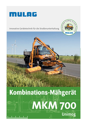 Наклонни косачки Mulag MKM 700