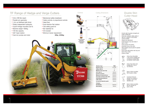 Наклонни косачки Twose TF 500