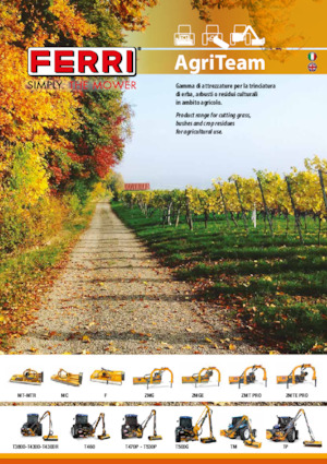 Наклонни косачки Ferri TP 600