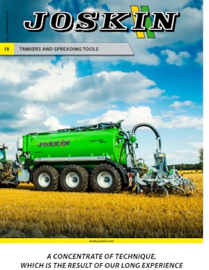 Цистерни за течен оборски тор Joskin TETRALINER 23500 T