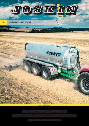 Цистерни за течен оборски тор Joskin TETRALINER 23500 T