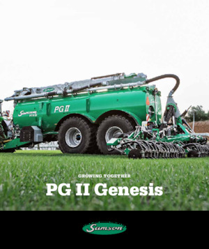 Цистерни за течен оборски тор Samson PG II 28 Genesis