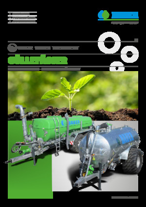 Цистерни за течен оборски тор Bauer Irrigation Pump tanker poly 241+ tridem axle