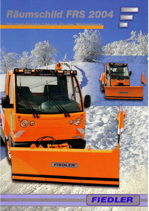 Леки снегорини Fiedler FRS 2004