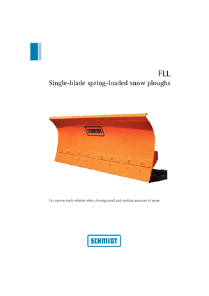 Снегорини с пружинни капаци Schmidt FLL 24 *