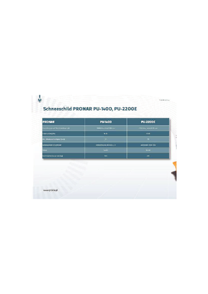 Снегорини с въртящи се капаци Pronar PU 1400