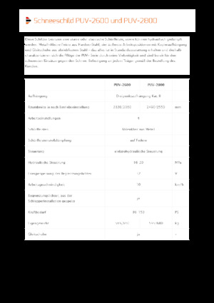 Снегорини с въртящи се капаци Pronar PUV 2800