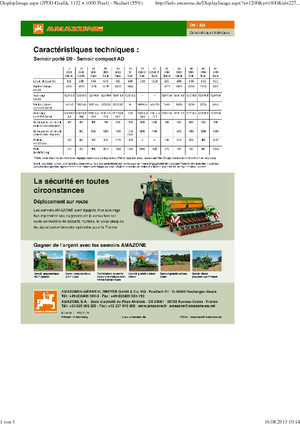 Сеялки Amazone AD 3000 Super RoTec