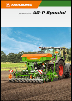 Сеялки Amazone AD-P 4001 Special RoTeC