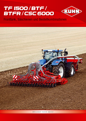 Сеялки Kuhn BTF 3000-24 DD