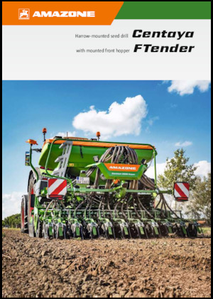 Сеялки Amazone Centaya 4000 Super RoTeC