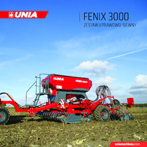 Сеялки Unia Fenix 3000/4