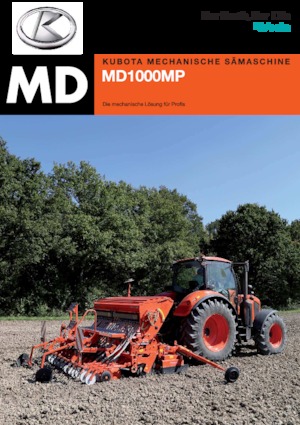Сеялки Kubota MD1400MP FGS