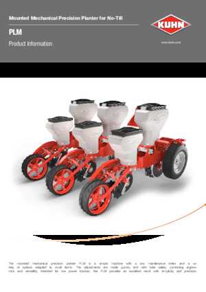 Сеялки Kuhn PLM 4000