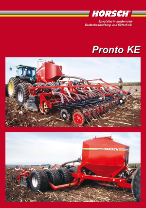 Сеялки Horsch Pronto 6 KE