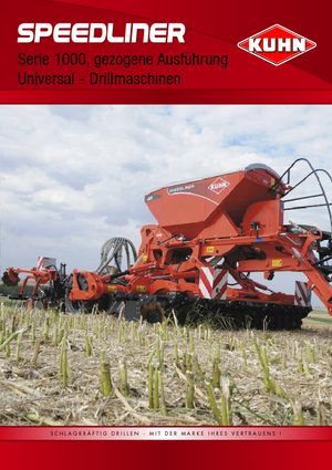 Сеялки Kuhn Speedliner 4000-32