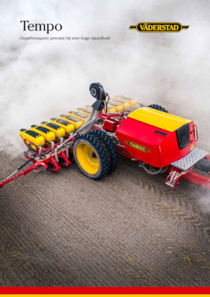 Сеялки Väderstad Tempo R 6
