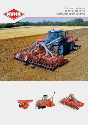 Сеялки Kuhn Venta TF 1512 IsoBus Vario 