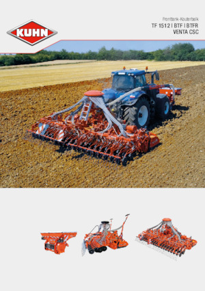 Сеялки Kuhn Venta TF 1512 IsoBus Vario 