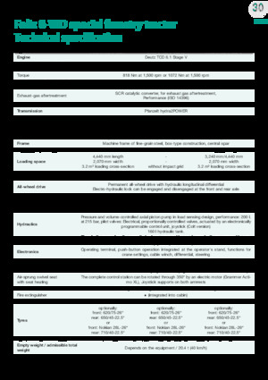 Специални плъзгащи се трактори Pfanzelt Felix 214.5 V