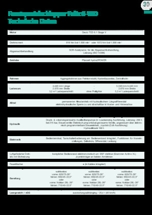 Специални плъзгащи се трактори Pfanzelt Felix 214.5 V