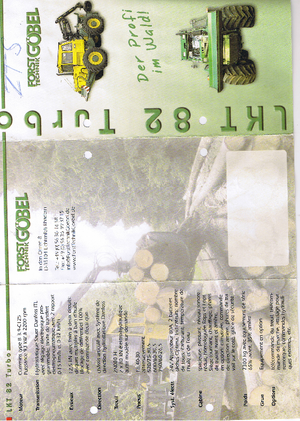 Специални плъзгащи се трактори ZTS LKT 82