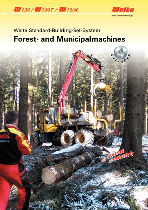 Специални плъзгащи се трактори Welte W 130