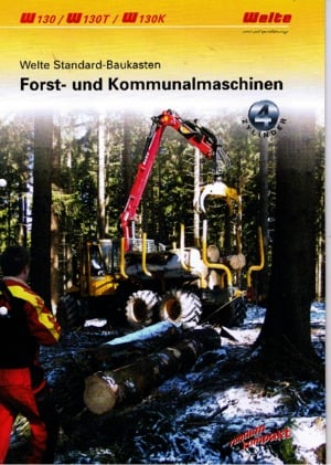 Специални плъзгащи се трактори Welte W 130 T