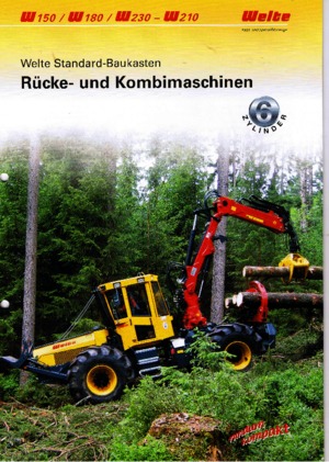 Специални плъзгащи се трактори Welte W 210