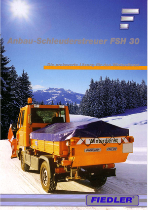 Разпъсквателни приставки Fiedler FSH 30 Edelstahl