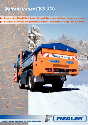 Разпъсквателни приставки Fiedler FWS 350