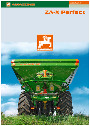 Техника за наторяване Amazone ZA-X Perfect 602