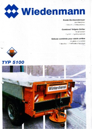Разпъсквателни приставки Wiedenmann 5100