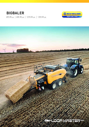 Големи квадратни преси + преси с висока плътност New Holland BigBaler 1290 Plus Packer