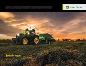 Големи квадратни преси + преси с висока плътност John Deere L341
