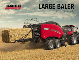 Големи квадратни преси + преси с висока плътност Case IH LB 434 XL