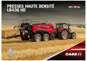 Големи квадратни преси + преси с висока плътност Case IH LB 436 HD RC