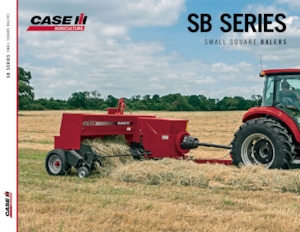 Големи квадратни преси + преси с висока плътност Case IH SB 531