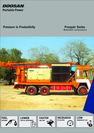 Стационарни компресори за въздух - дизелови, електрически, бензинови Doosan PA536ATC