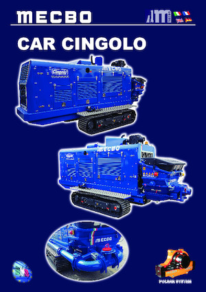 Стационарни бетонопомпи Mecbo Car Gingolgo P4.25