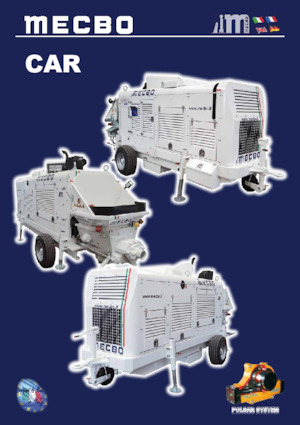 Стационарни бетонопомпи Mecbo Car P6.110