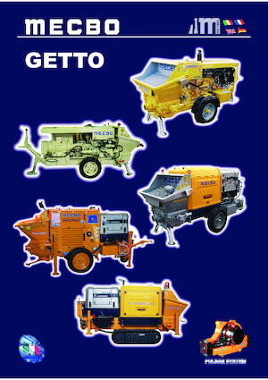 Стационарни бетонопомпи Mecbo Getto P2.800 H