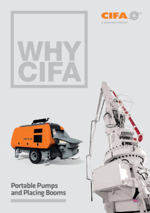 Стационарни бетонопомпи CIFA PC 709