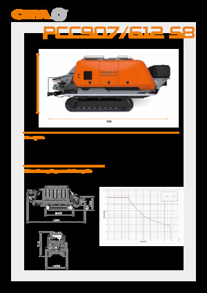 Стационарни бетонопомпи CIFA PCC 907