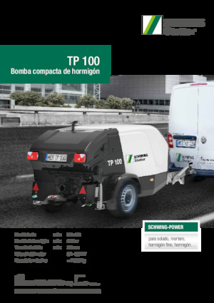 Стационарни бетонопомпи SCHWING-Stetter TP 100 D