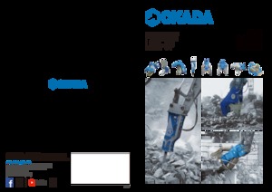 Резачки за стоманена скрап Okada C-100 
