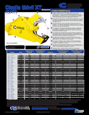 Резачки за стоманена скрап Genesis GXT 995R