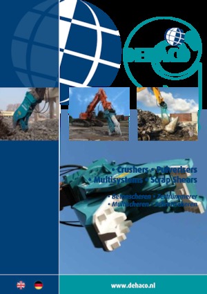 Резачки за стоманена скрап Dehaco MSH 030