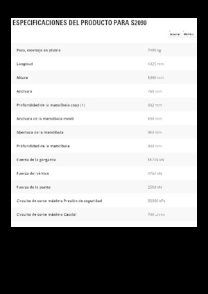 Резачки за стоманена скрап Caterpillar S2090