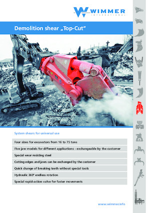 Резачки за стоманена скрап WIMMER TC 700 S